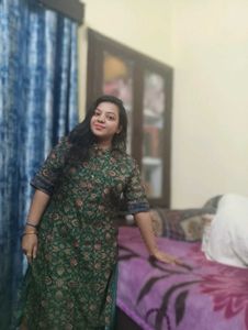 Green Silk Kurta