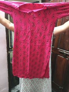 Pink Kurta