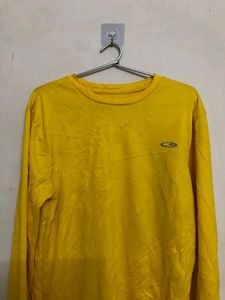 Champion Yellow Long Sleeve T Shirt