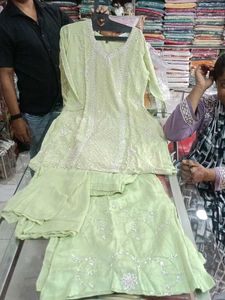 Elegant Embroidered Kurta Set