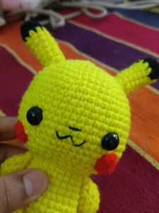 Crochet Pikachu Plushie