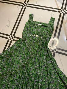 Full Flare Beautiful Anarkali Dress