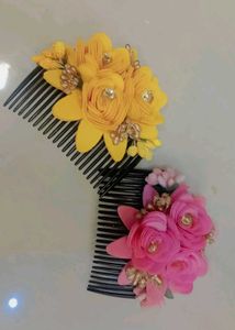 Floral Hair Comb