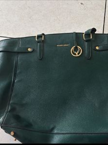 ALLEN SOLLY Green Handbag