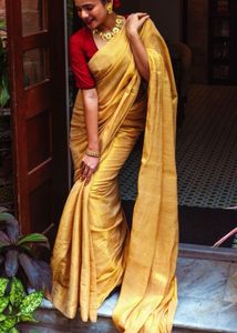 Brand New Uttariya Tissue Saree