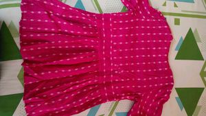 Pink Printed Blouse
