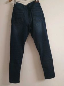 Dark Blue Denim Jeans