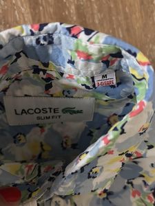 Lacoste - Floral Boys Shirt