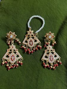 Earrings With Mangtika