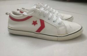 ✨🔥 ORIGINAL Converse ✴️White Leather Sneakers