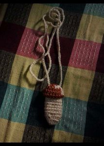 Crochet Mushroom Lipbalm Holder 🍄