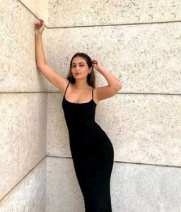 Lacey Black Maxi Dress