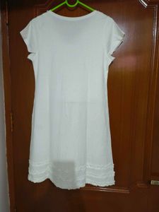 Zara White Casual Dress