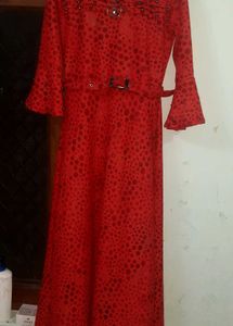 Red Polka Dot Dress