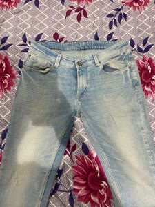 Light Wash Denim Jeans