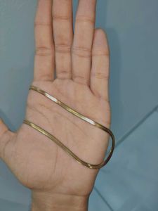 Gold Herringbone Chain