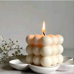 Bubble Cube Candle