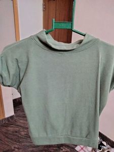 Green 'Music is my life' Top