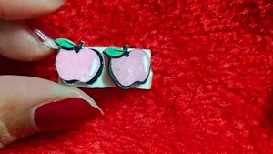 Cute Apple &amp; Butterfly western Earrings 🍎🦋
