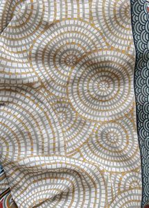 Elegant Beige Printed Saree
