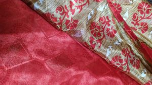 Red & Gold Fabric