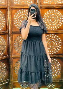 Black Off-Shoulder Dress