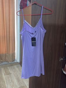 Lace Trim Cami night dress