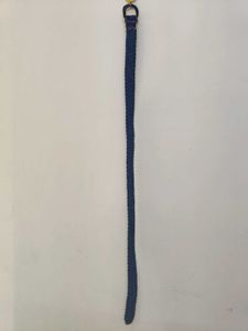 Blue Woven Belt