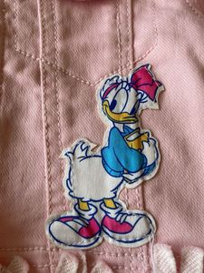 Denim Pink Designer Jacket