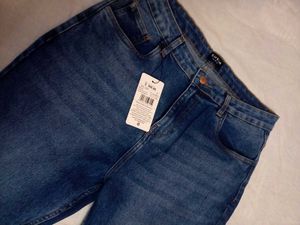 SHEIN Boot cut Blue Denim Jeans