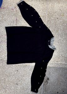 Black korean Sweater