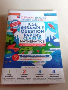 Oswaal Icse Question Papers For PCMB 10th Std