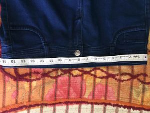 Dark blue jeans