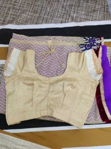 Elegant Embroidered Saree