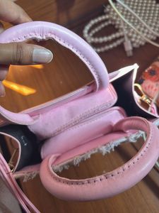 Cute Pink Mini Top Handle Bag