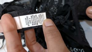 Black Lace Lingerie Bodysuit..size S