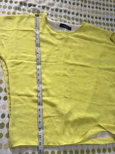 Neon Yellow Blouse