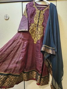 Beautiful KURTA with BLACK dupatta