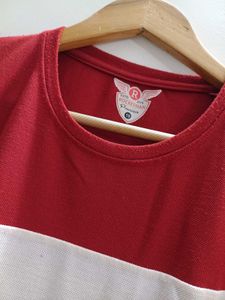 Mens Color Blocked T-Shirt casual bright
