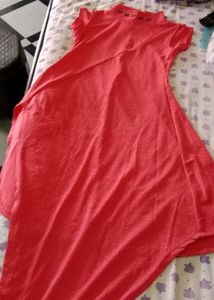 Pink Mock Neck Sparkle Dress