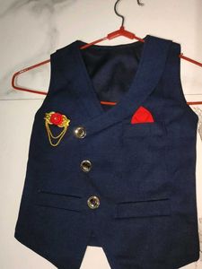 Navy Blue Vest