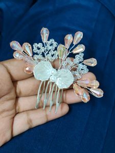 Beaded Hair Brooch Bun Pin Accessories