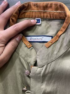 Olive Green Shirt For Mans 👔