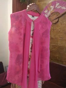 Designer Pink Fancy Tunic