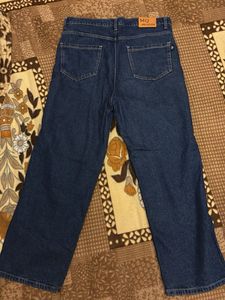 Wide Leg Denim Jeans
