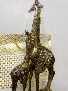 Giraffe Mother &amp; Baby Sculpture