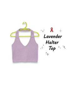 Lavender Halter Top 💜