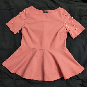 Last Price Harpa Peplum Top