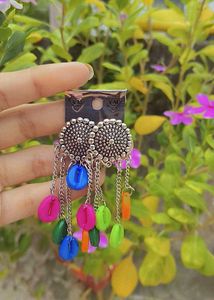 Colorful Dangle Earrings