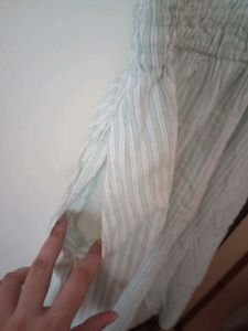 Striped Ruffle Dress